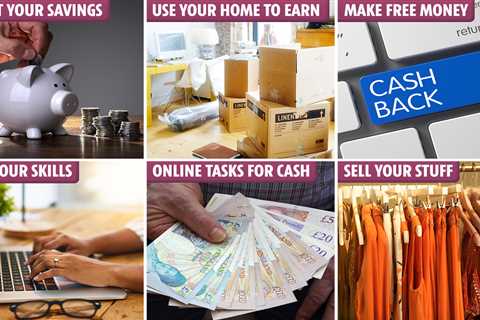 50 ways to boost your income as wages fall and cost of living hell hits