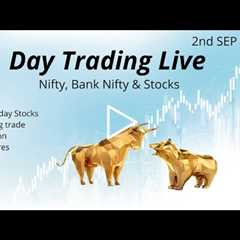 Intraday Live Trading : Nifty & Bank Nifty | Stock Market : 2nd September