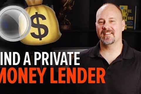 Find Private Money Lenders